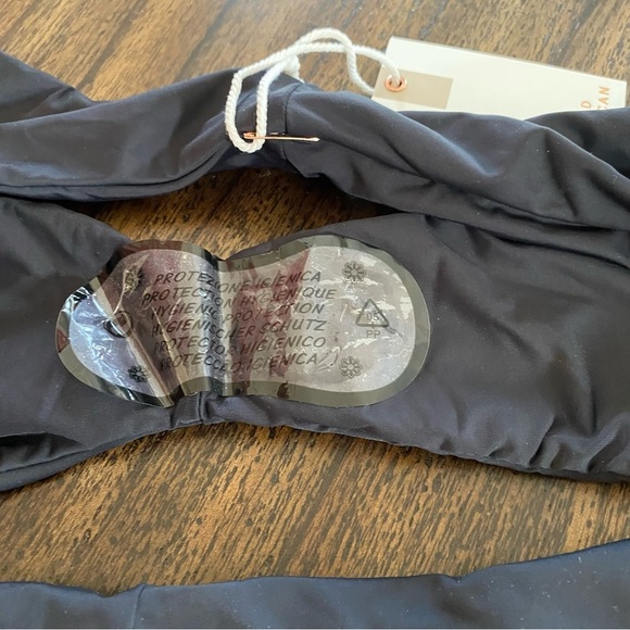 Good American Good Waist Cheeky Reversible Swim Bottoms Black size XXL (5) - Picture 4 of 6